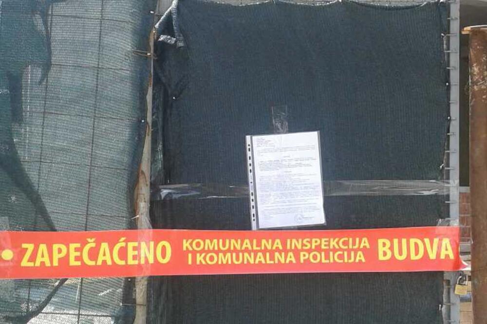 Zapečaćeno gradilište, Foto: Komunalna policija
