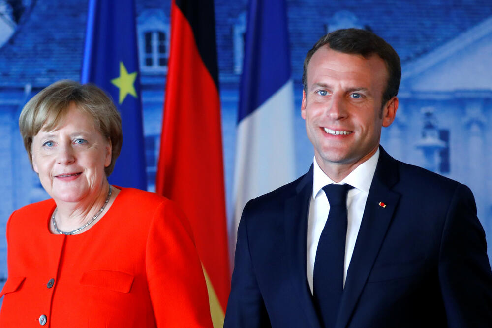 Angela merkel, Emanuel Makron, Foto: Reuters