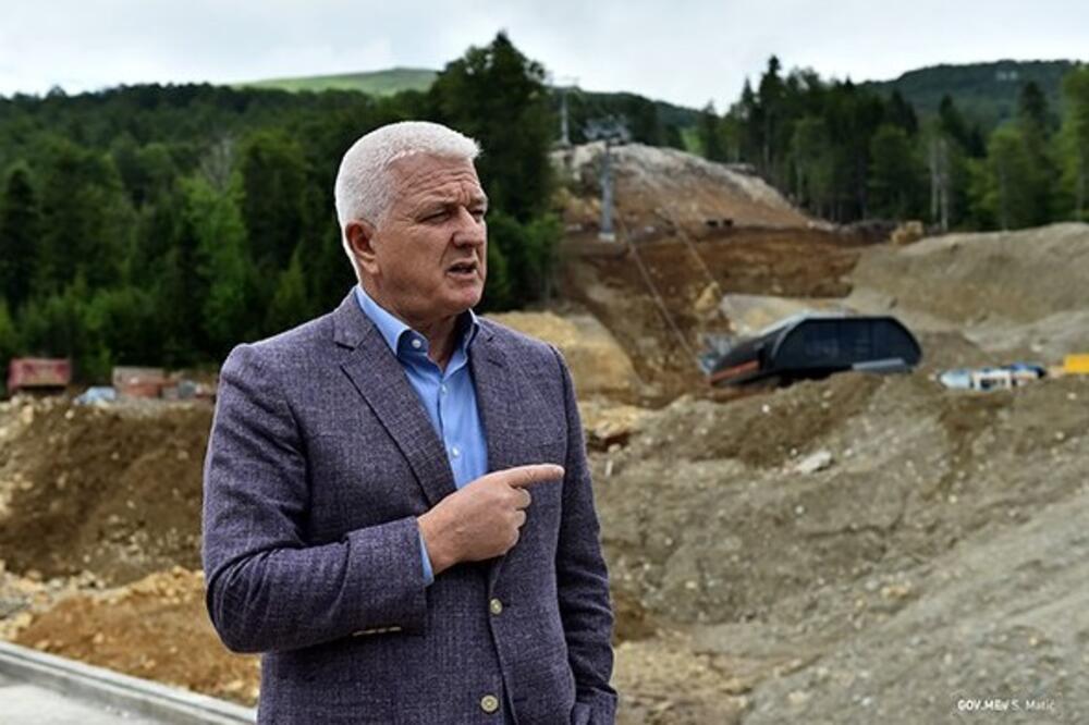 Duško Marković, Kolašin, Foto: Gov.me/Twitter