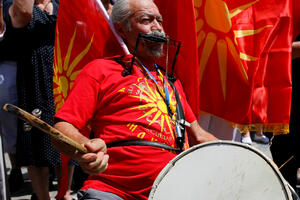 "Mi smo ponosni Makedonci": Protesti zbog dogovora sa Grčkom