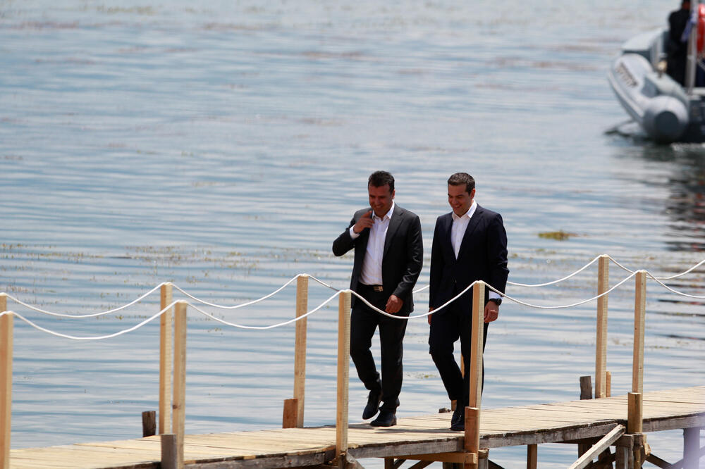 Aleksis Cipras, Zoran Zaev, Foto: Reuters
