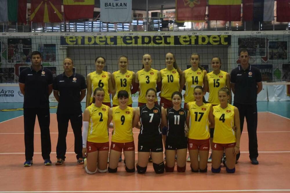 Ženska kadetska odbojkaška reprezentacija 2018, Foto: OSCG