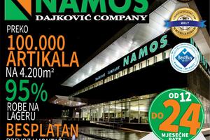 Namos - zvanično NO.1 brend u Crnoj Gori