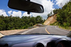 Putevi suvi, vidljivost smanjena