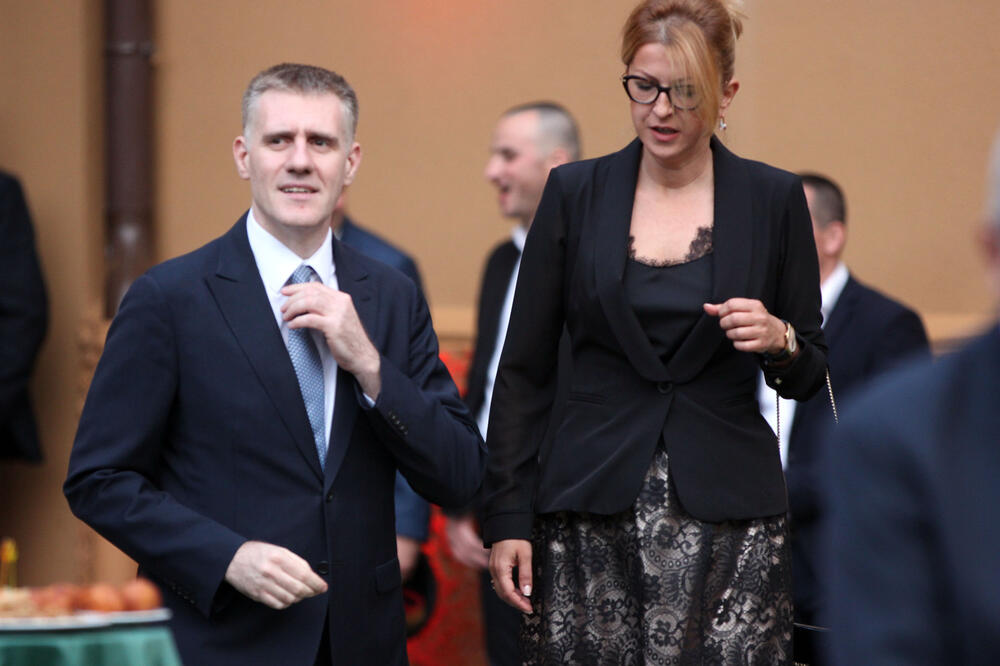Igor Lukšić, Suzana Pribilović, Foto: Filip Roganović