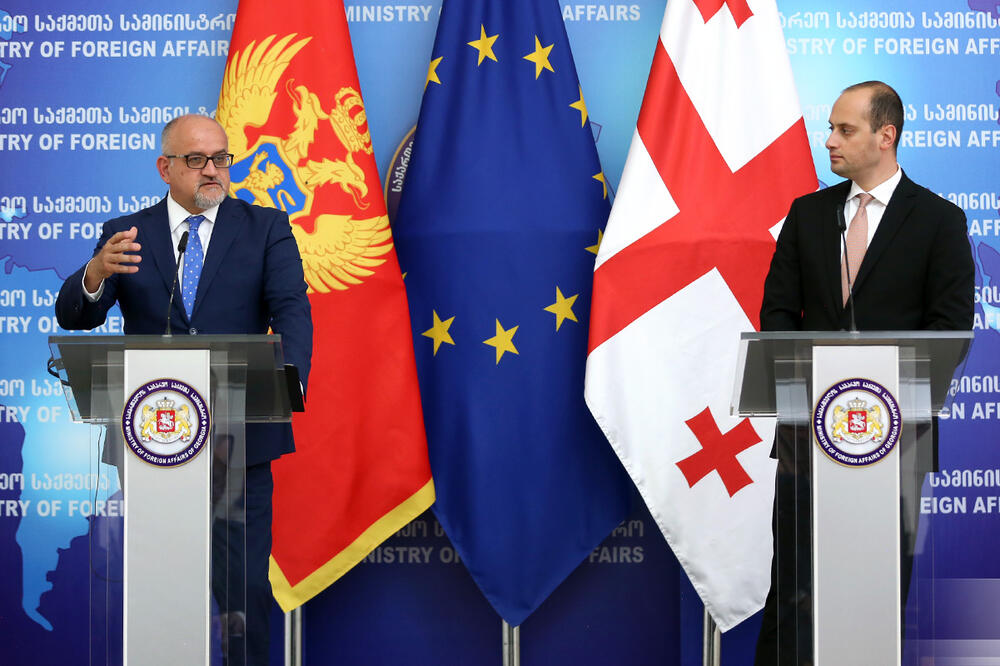 Srđan Darmanović, Tejmuraz Kurkhuli, Foto: MVP