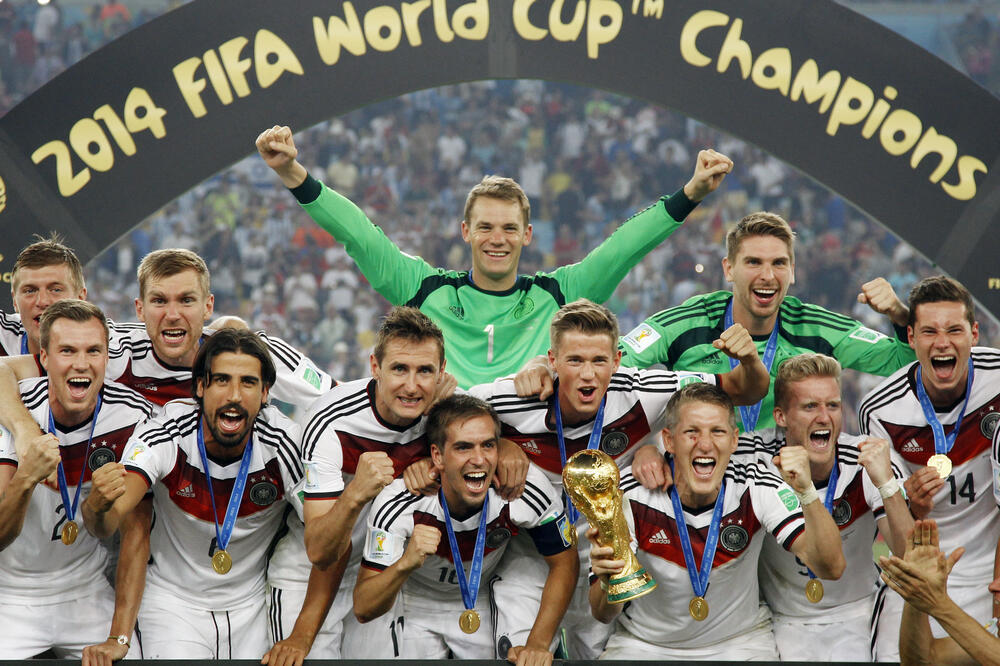 Njemci su se četvrti put popeli na svjetski tron, Foto: Beta/AP