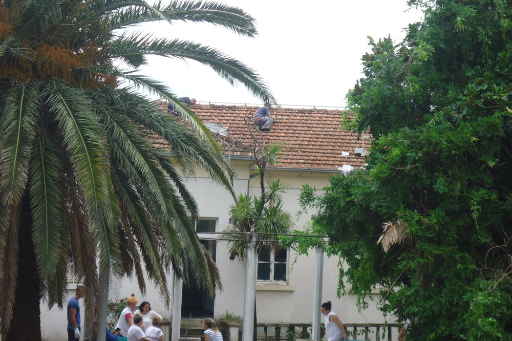 Bolnica Meljine nevrijeme, Foto: Slavica Kosić