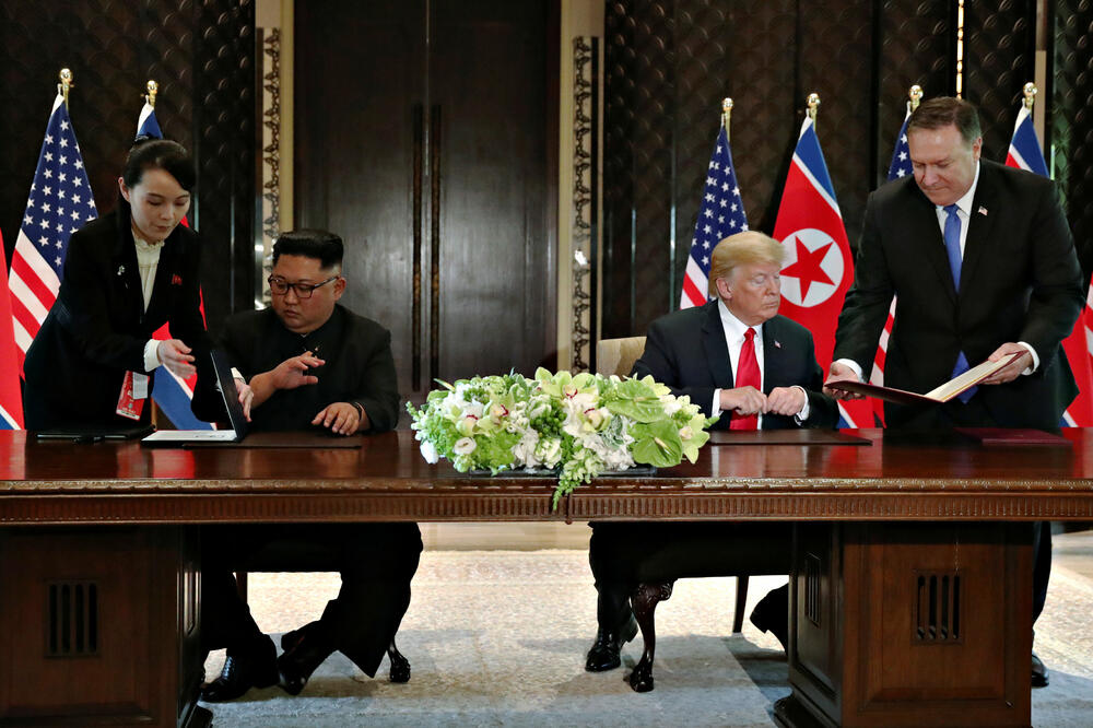 Donald Tramp, Kim Džong Un, Foto: Reuters