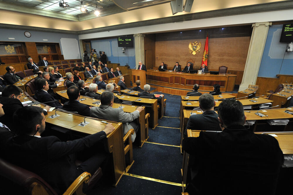 Žan Klod Junker, Skupština Crne Gore, Foto: Savo Prelević