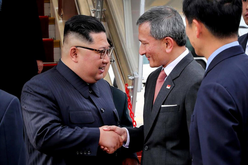 Kim Džong Un, Vivian Balakrišnan, Foto: Reuters