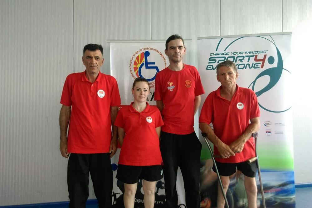 Crnogorski stonoteniseri sa invaliditetom, Foto: Paraolimpijski komitet Crne Gore