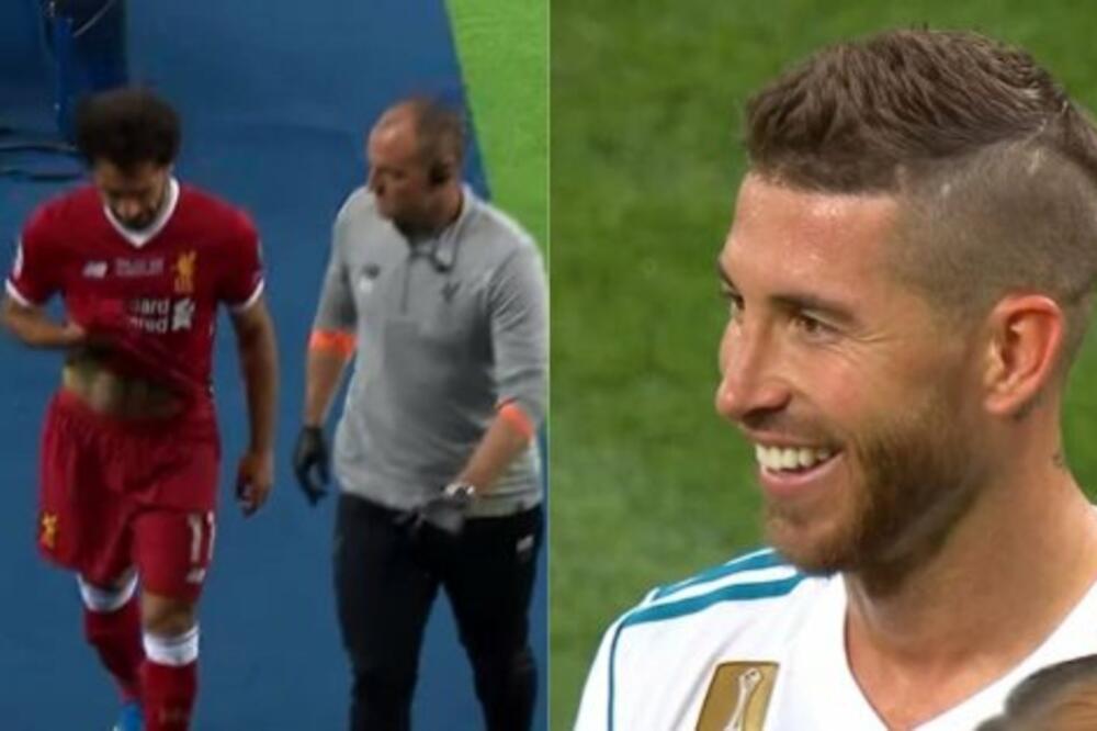 Mo salah, Serhio Ramos, Foto: Twitter