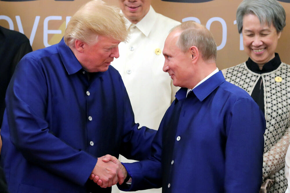 Donald Tramp, Vladimir Putin, Foto: Reuters