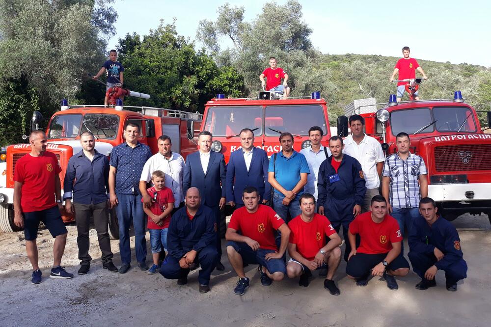 Dobrovoljno vatrogasno društvo Luštica, Foto: Opština Herceg Novi