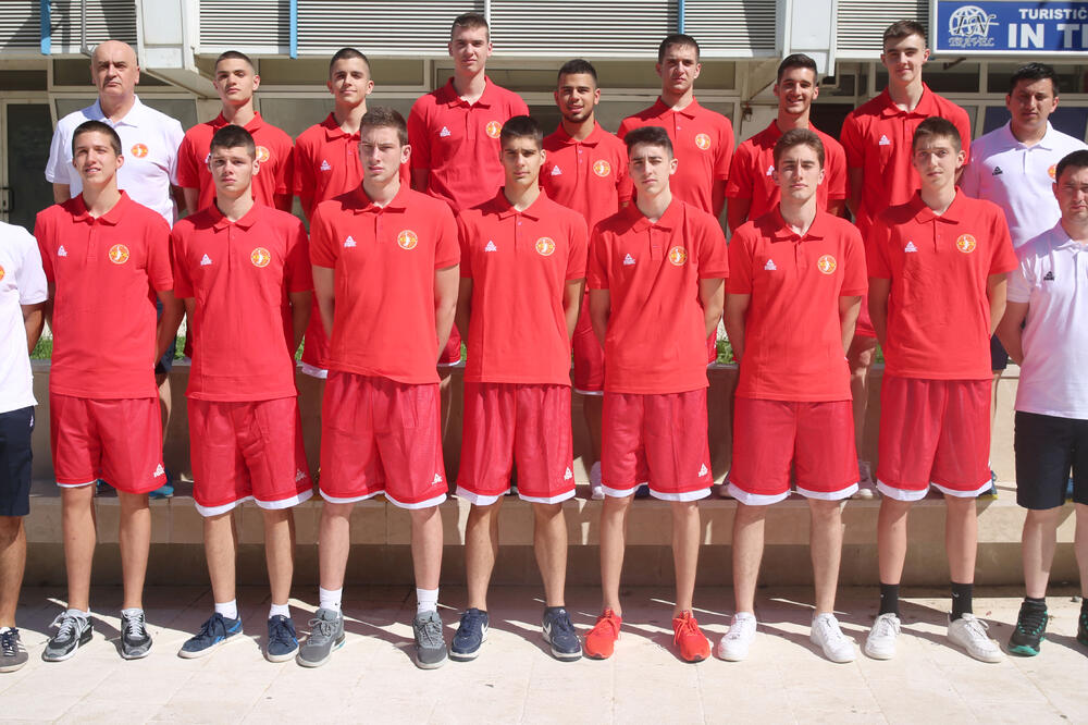 Muška kadetska (U17) košarkaška reprezentacija, Foto: KSCG