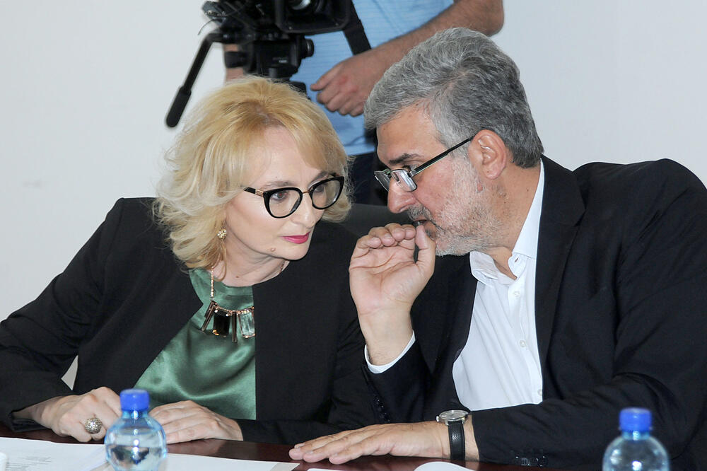 Vladan Mićunović, Andrijana kadija, Savjet RTCG, Foto: Zoran Đurić