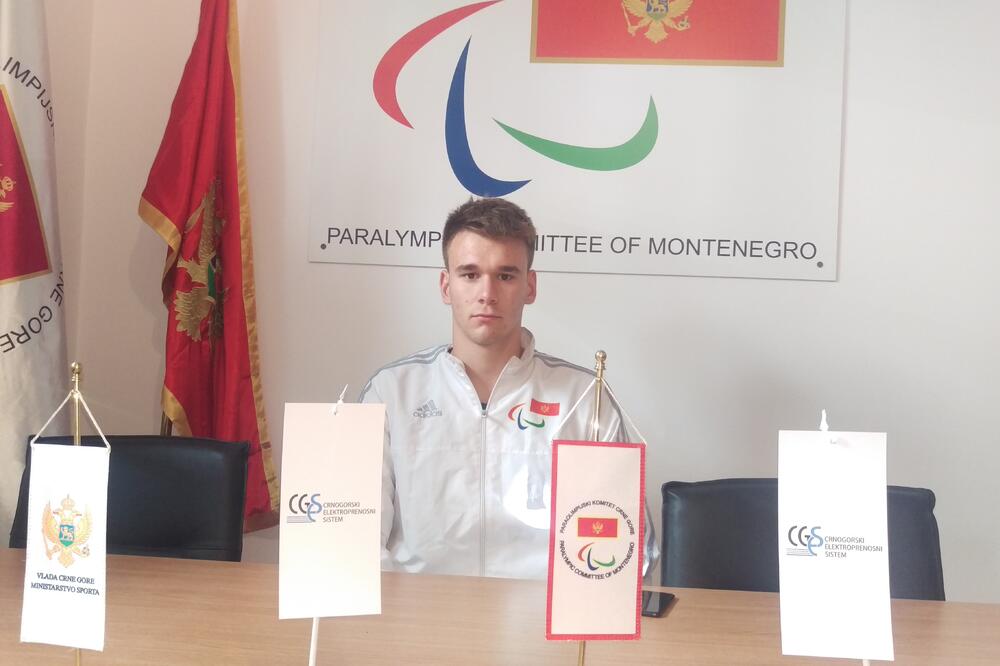 Ilija Tadić, Foto: Paraolimpijski komitet Crne Gore