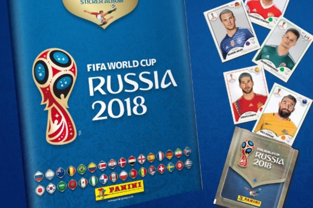 panini sličice Rusija, Foto: Printscreen/paninigroup.com