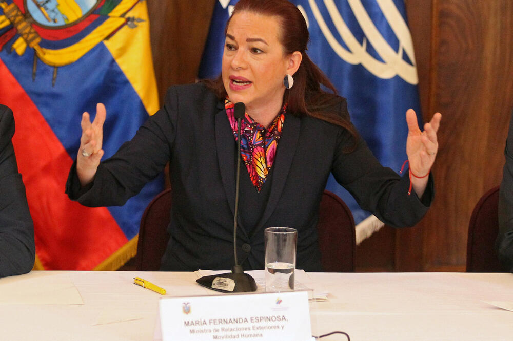Marija Fernanda Espinosa, Marija Espinosa, Foto: Reuters