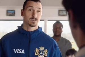 Ibrahimović u novoj reklami: Možeš me zvati Zlatan, moj otac je...