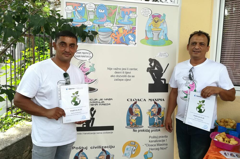 Herceg Novi vodovod radnici, Foto: Slavica Kosić