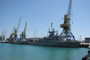 Brod Mornarice VCG na NATO vježbi u Albaniji