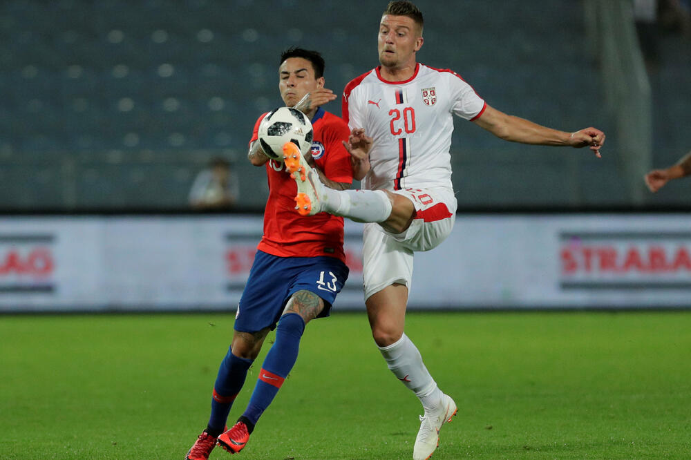 Srbija - Čile Sergej Milinković-Savić, Foto: Reuters