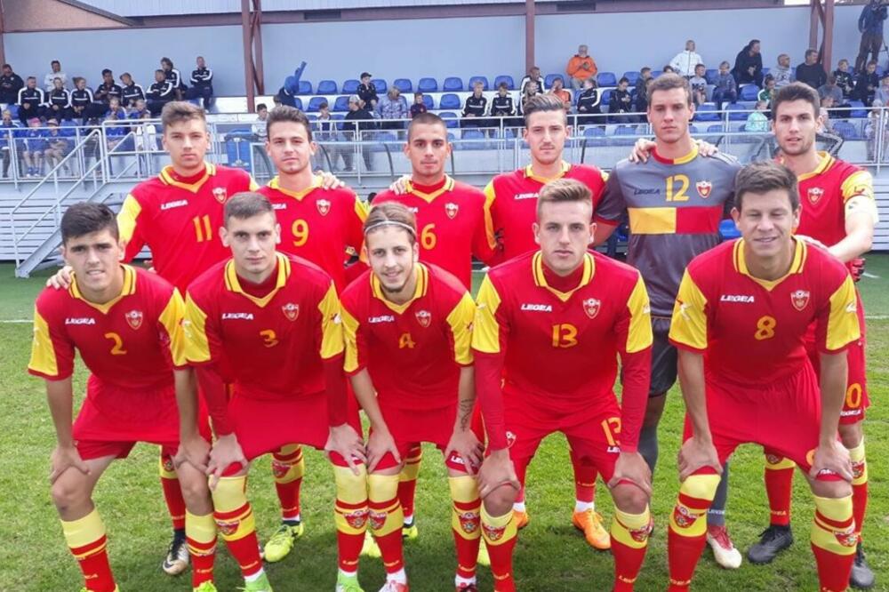 Mlada U20 fudbalska reprezentacija Crne Gore, Foto: FSCG