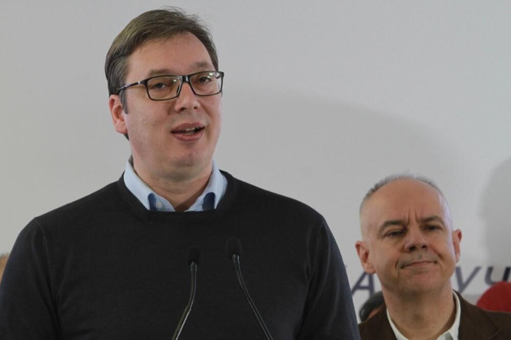 Aleksandar Vučić, Zoran Radojičić, Foto: Betaphoto
