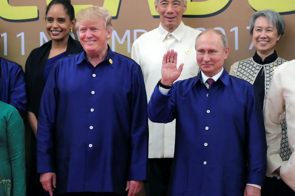 Donald Tramp, Vladimir Putin, Foto: Reuters