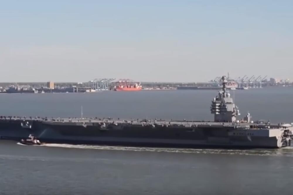 Nosač aviona "Džerald Ford", Foto: Screenshot (YouTube)