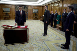 Novi španski premijer Pedro Sančez položio zakletvu