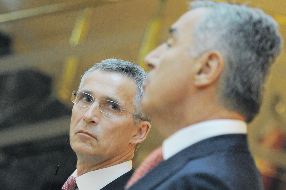 Milo Đukanović, Jens Stoltenberg