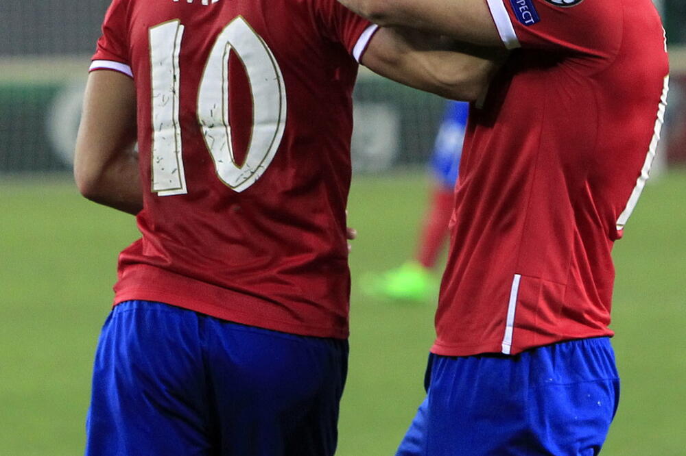 Dušan Tadić i Filip Kostić, Foto: Beta/AP