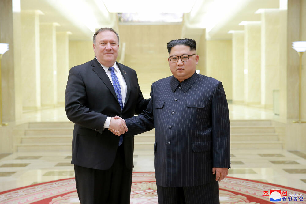Majk Pompeo, Kim Džong Un, Foto: Reuters
