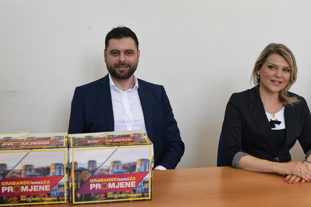 Ivan Vujović, Draginja Vuksanović, Foto: Savo Prelević