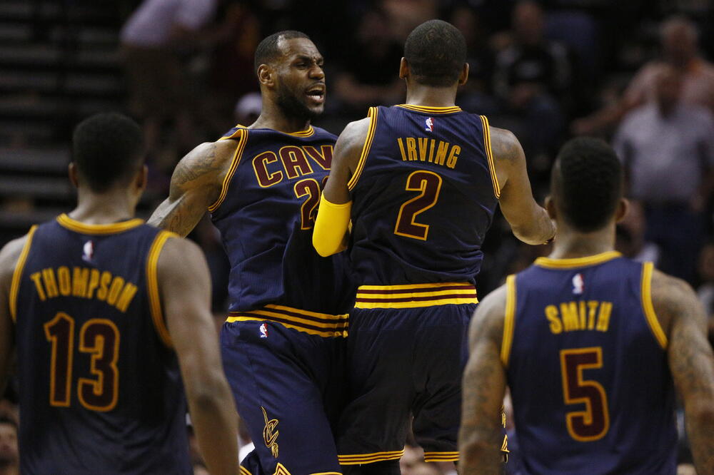 Lebron Džejms i Kajri Irving, Foto: Reuters
