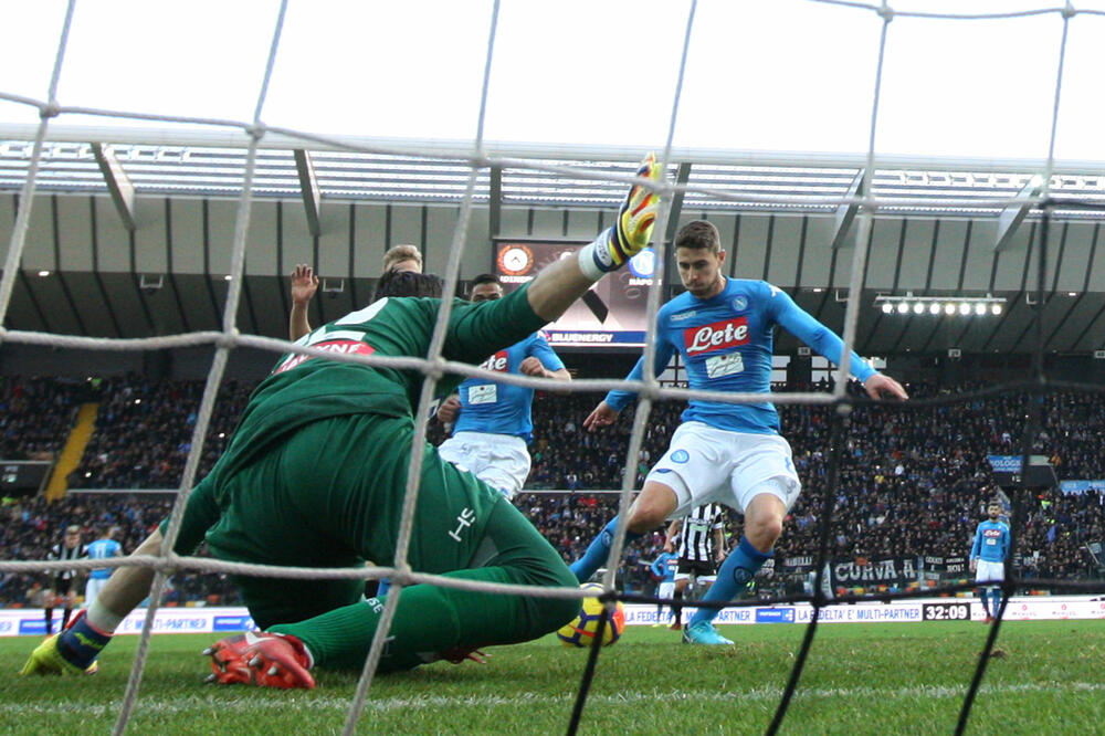 Udineze - Napoli Žoržinjo, Foto: Reuters