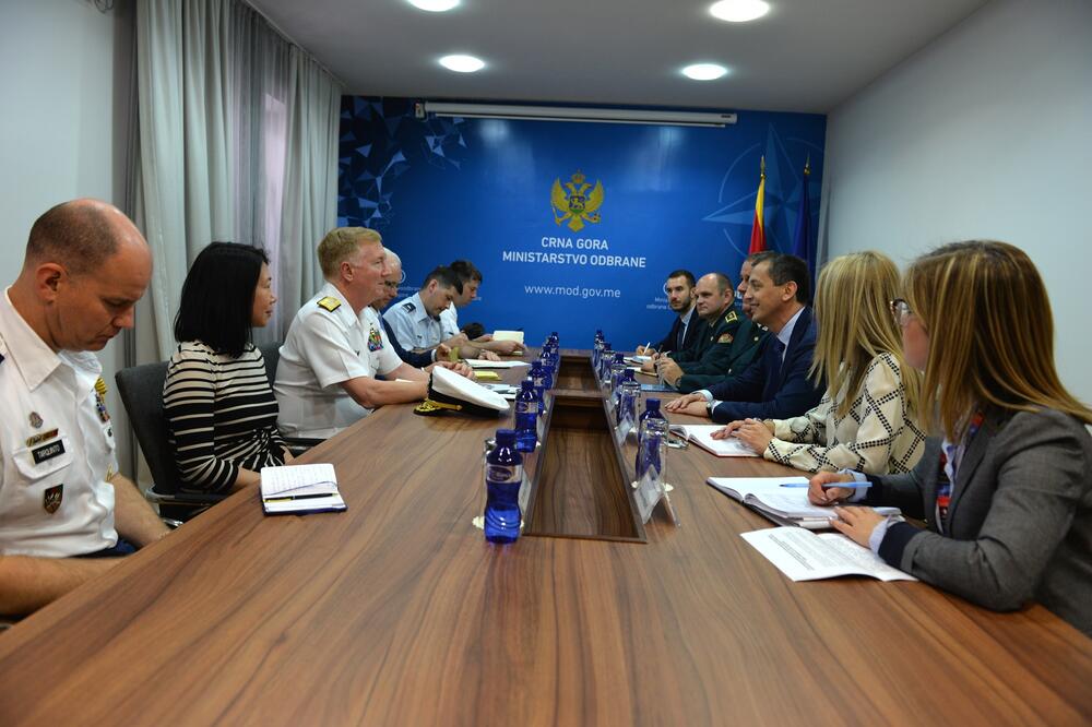 Džejms Fogo, Predrag Bošković, Foto: Ministarstvo odbrane