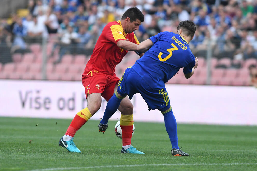 BiH - Crna Gora Fudbalska reprezentacija, Foto: Savo Prelević