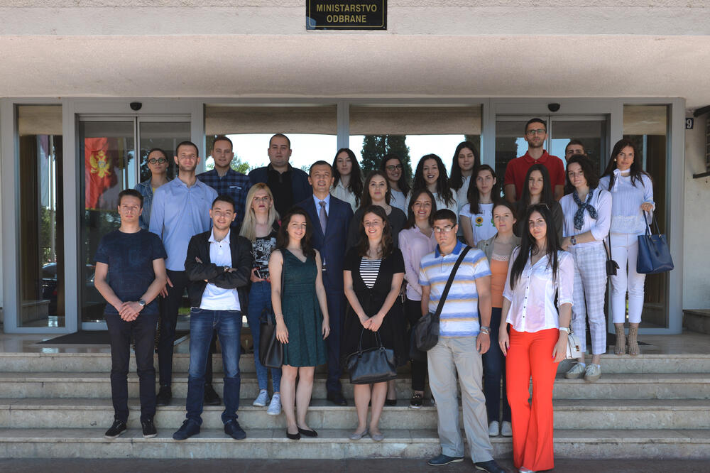 Predrag Bošković studenti, Foto: Mod.gov.me