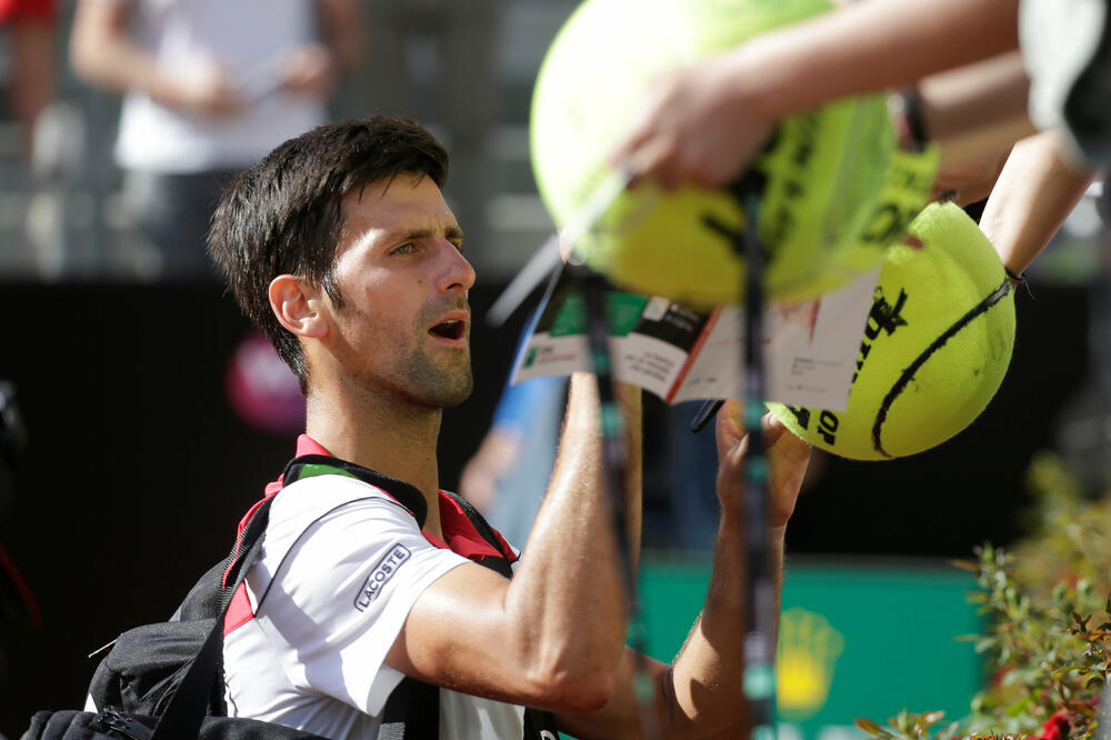 Novak Đoković Masters u Rimu, Foto: Reuters