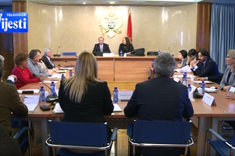 Sa kontrolnog saslušanja Purišića, Foto: Screenshot/TVVijesti