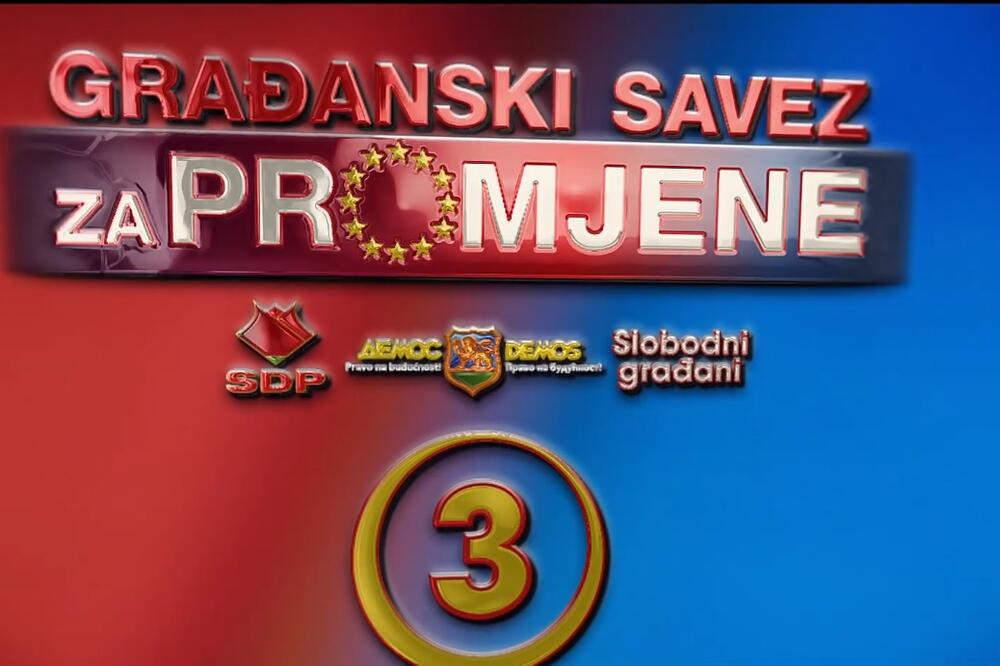 Građanski savez za promjene, Foto: Građanski savez za promjene Podgorica