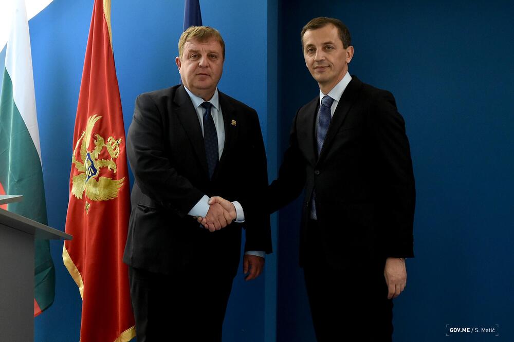 Krasimir Karakačanov, Predrag Bošković, Foto: Ministarstvo odbrane Crne Gore