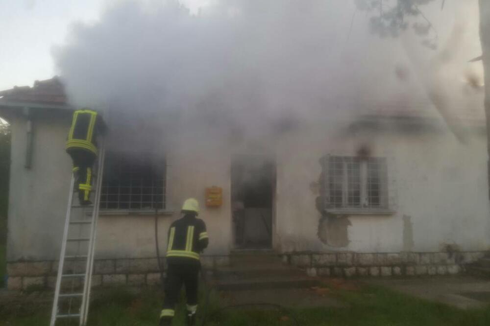 požar Pošta Župa nikšićka, Foto: Privatna arhiva