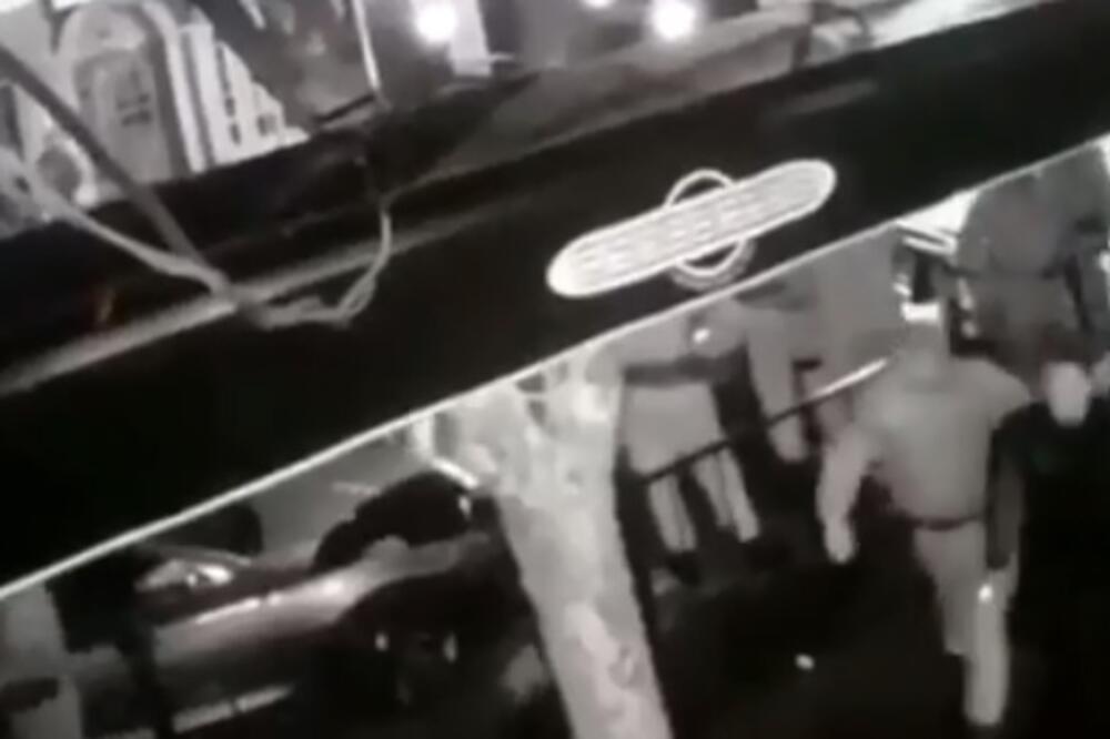 Njegoševa ulica policija, Foto: Printscreen