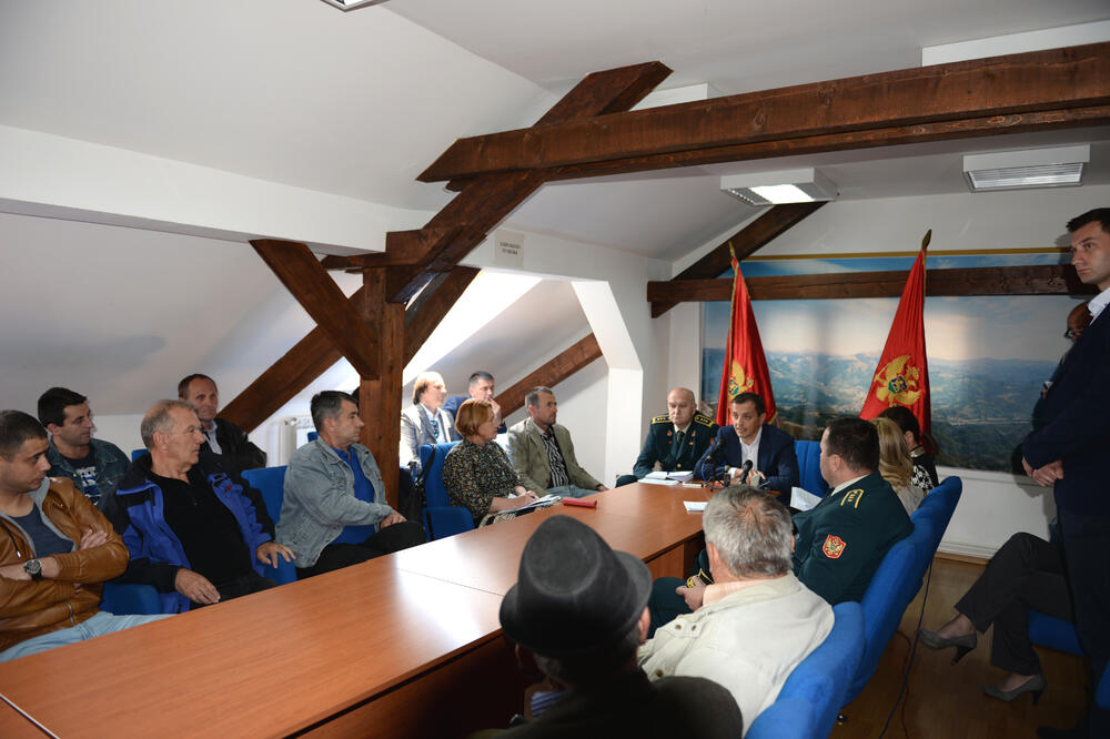 Tribina u Kolašinu, Foto: Ministarstvo odbrane Crne Gore
