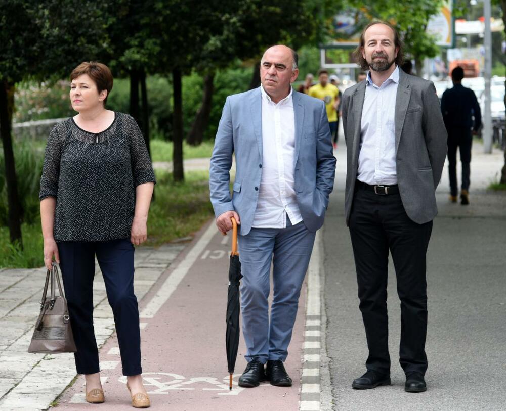 Protest vlasnika nelegalno sagrađenih kuća Park šuma Zagorič